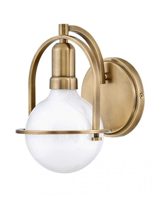 Hinkley Somerset Bath Vanity Light Brass, Steel, Heritage Brass