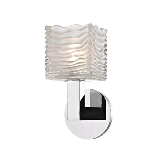 Hudson Valley Sagamore Bathroom Wall Sconce Polished Chrome