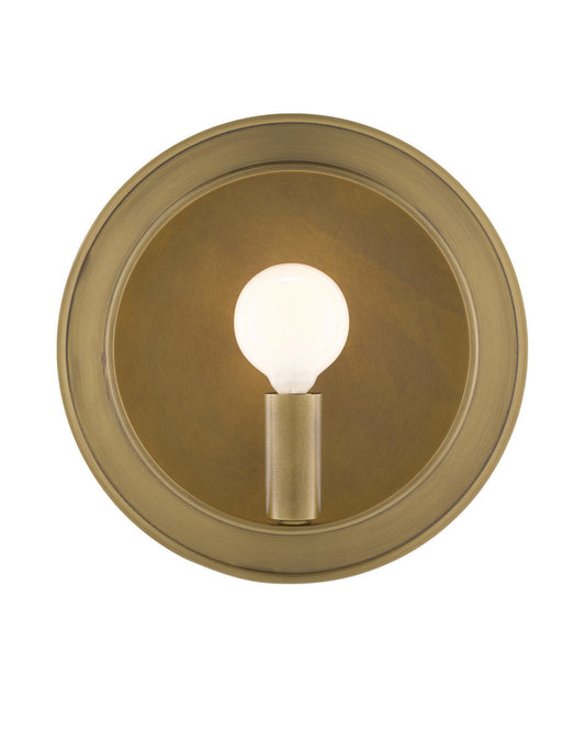 Chaplet Brass Wall Sconce Currey and Company 5900-0039