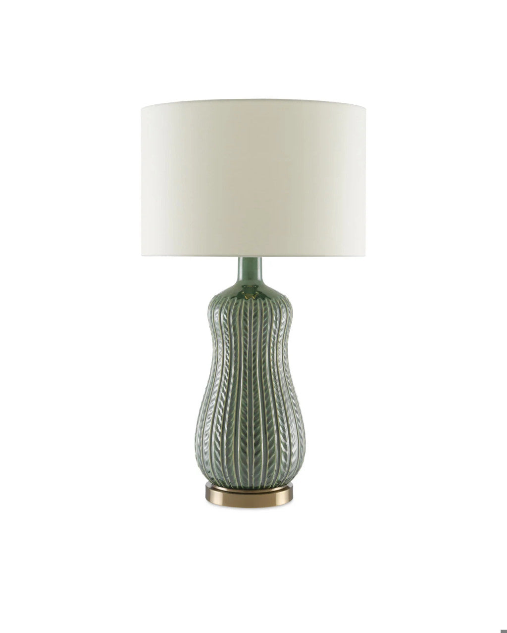 Mamora Green Table Lamp, Currey and Company 6000-0673