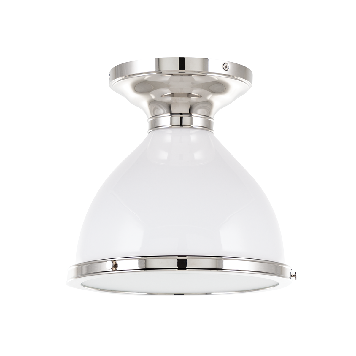 Hudson Valley Randolph Semi-Flush Mount Polished Nickel