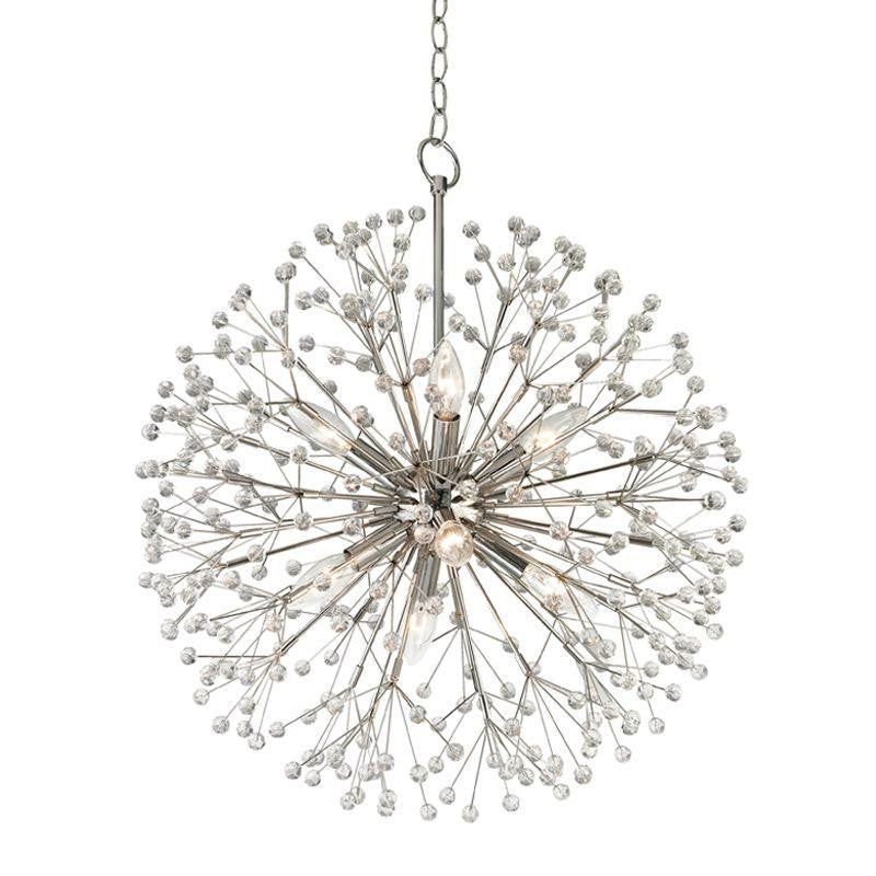 Hudson Valley Dunkirk Chandelier Polished Nickel