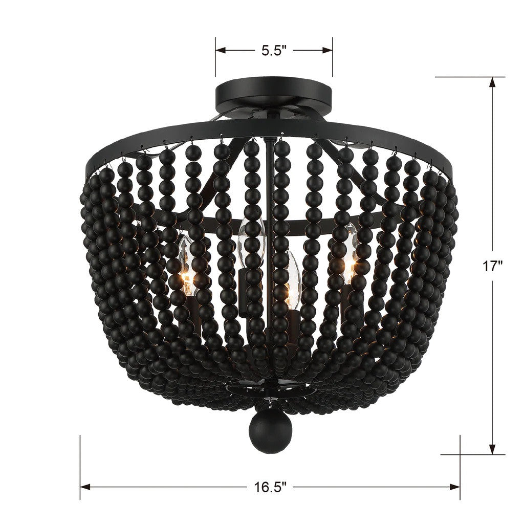 Flush Mounts-Crystorama-604