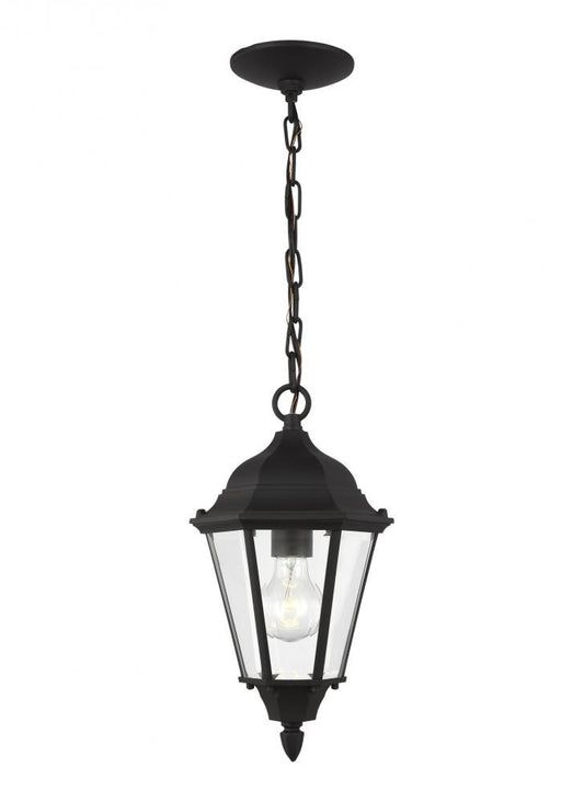 Generation Lighting Bakersville One Light Outdoor Pendant Black