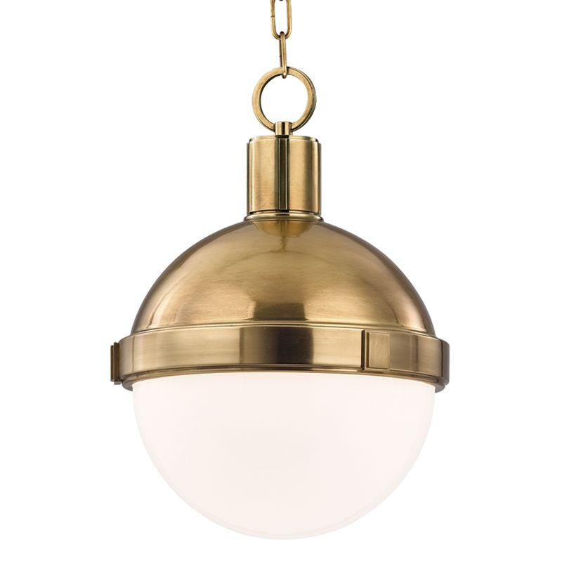 Hudson Valley Lambert Pendant Antique Brass