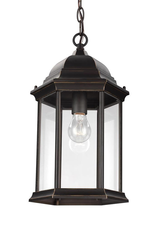 Generation Lighting Sevier One Light Outdoor Pendant Antique Bronze