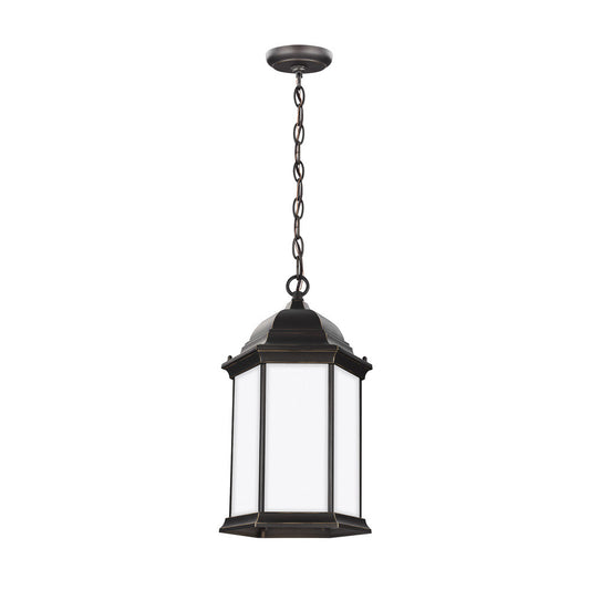 Generation Lighting Sevier One Light Outdoor Pendant Antique Bronze