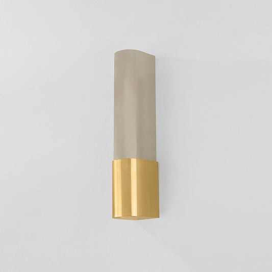 Hudson Valley Somersville Wall Sconce Aged Brass detail view 1