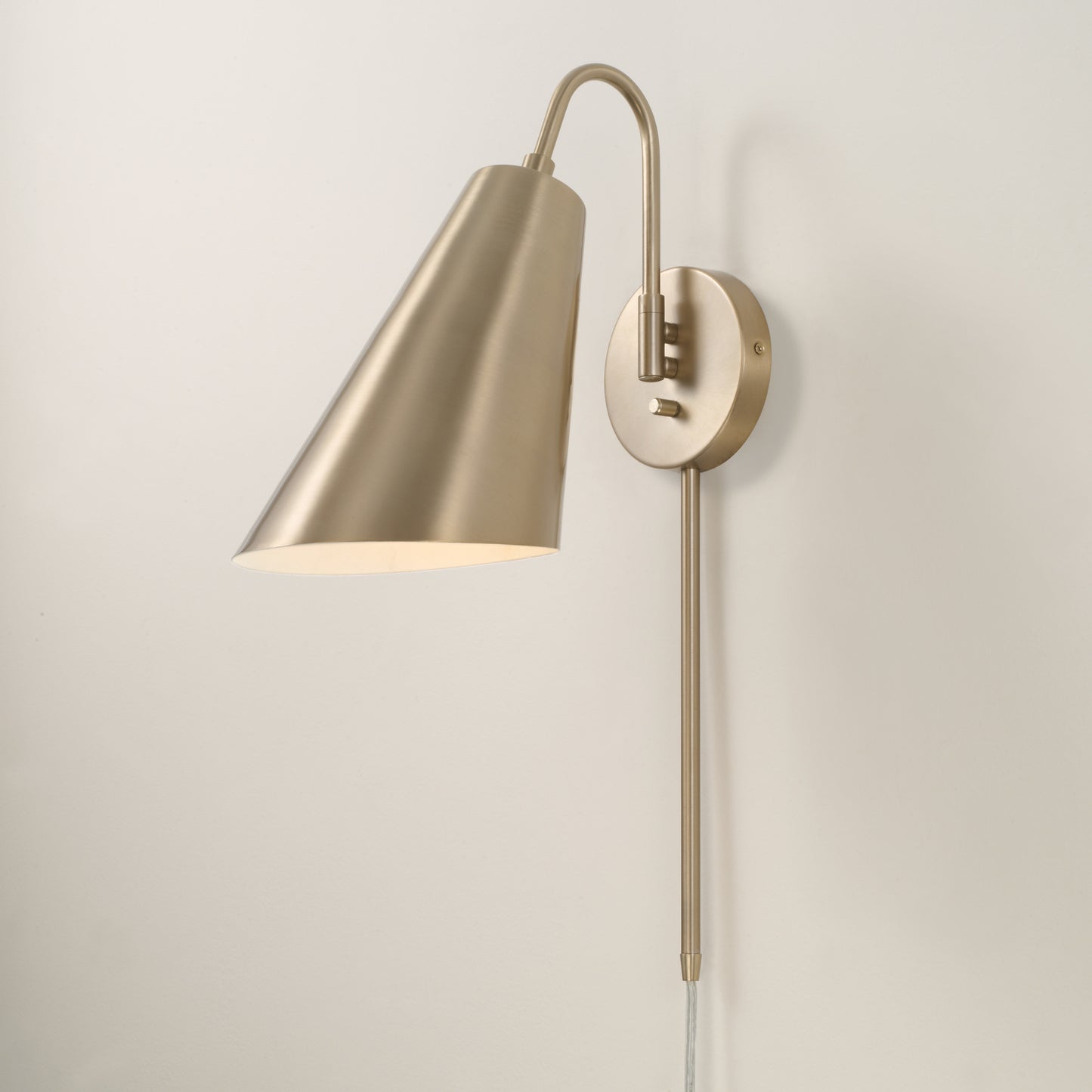 Capital Leo Swivel Sconce in Matte Brass