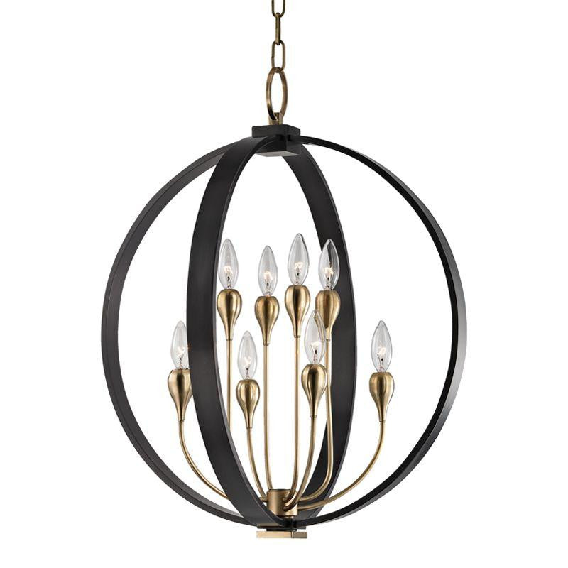 Hudson Valley Dresden Chandelier Aged Old Bronze