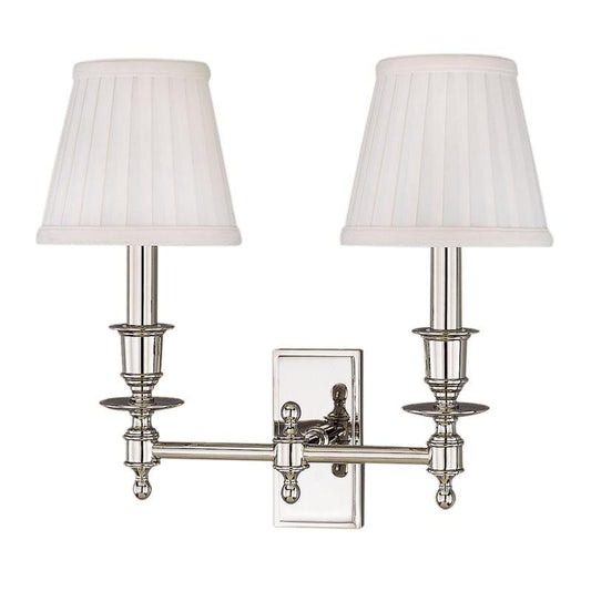 Hudson Valley Ludlow Wall Sconce Polished Brass