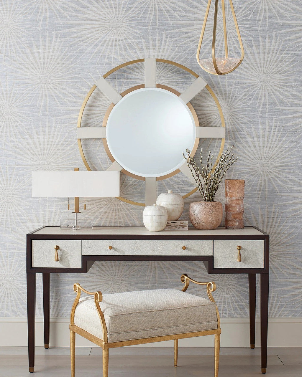 Chiara Table Lamp, Currey and Company (6000-0602 RN47)