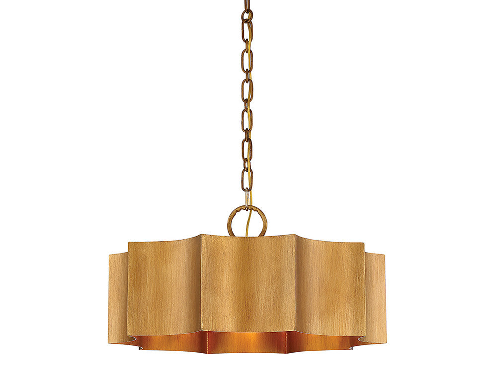 Savoy House Shelby 23-in Pendant Gold Patina