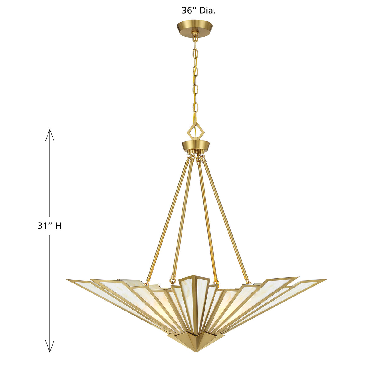 Savoy House Rivage 4-Light Pendant - alternate view
