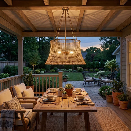 Longleaf 4-Light Outdoor Chandelier