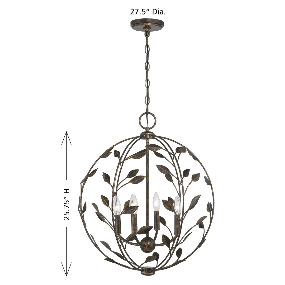 Savoy House Laska 4-Light Pendant - alternate view