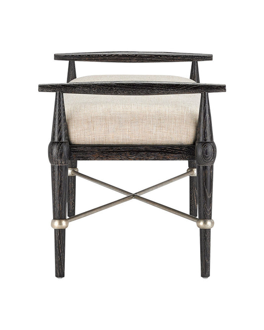 Perrin Black Bench, Finn Natural Currey and Company 7000-0052