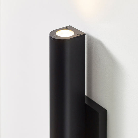 Chara Outdoor Wall Sconce, LED, Black, 17.25"H (700OWCHA93017BUDUNVS 70P9D78)