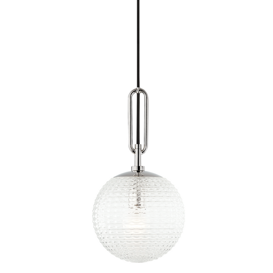Hudson Valley Jewett Pendant Polished Nickel