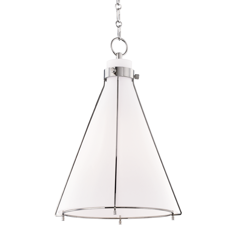 Hudson Valley Eldridge Pendant Polished Nickel
