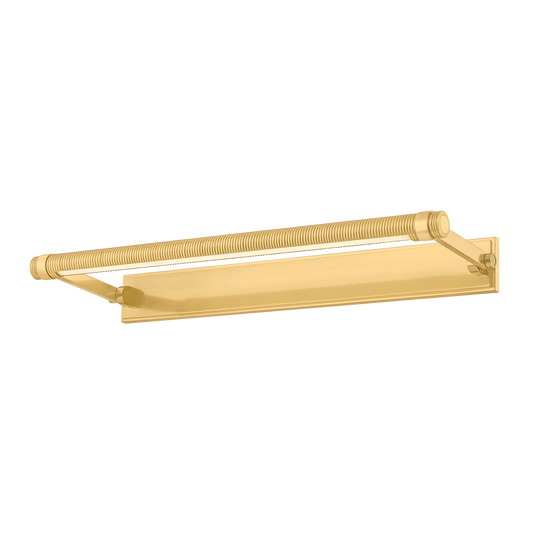 Hudson Valley Duell 24" Picture Light Aged Brass