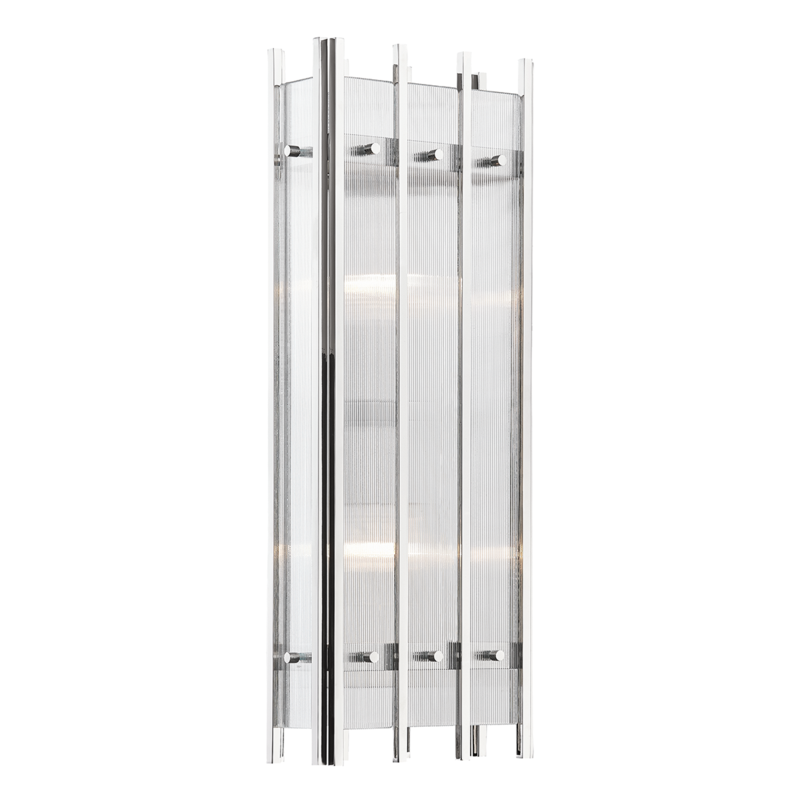 Hudson Valley Wooster Wall Sconce Polished Nickel