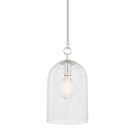 Hudson Valley Belleville 10" Pendant Polished Nickel