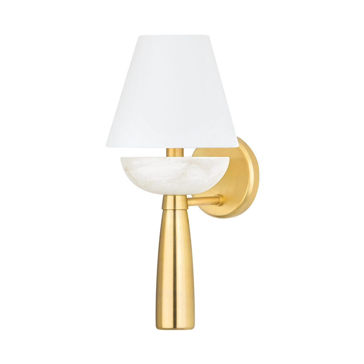 Hudson Valley New Windsor Wall Sconce Aged Brass