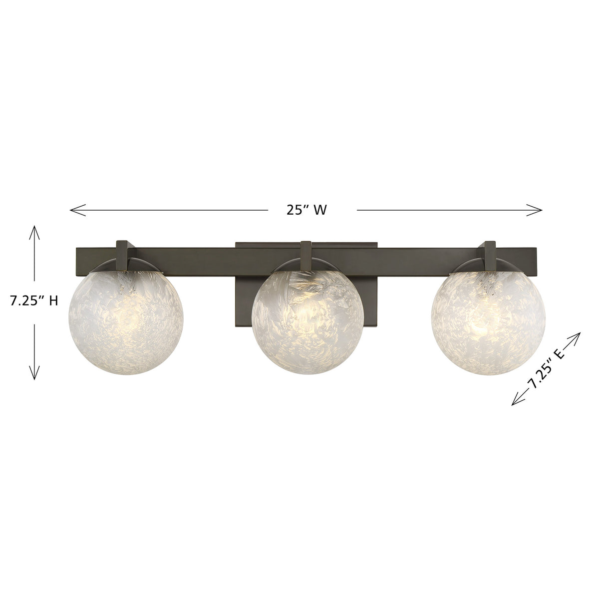 Savoy House Darien 3-Light Bathroom Vanity Light - alternate view