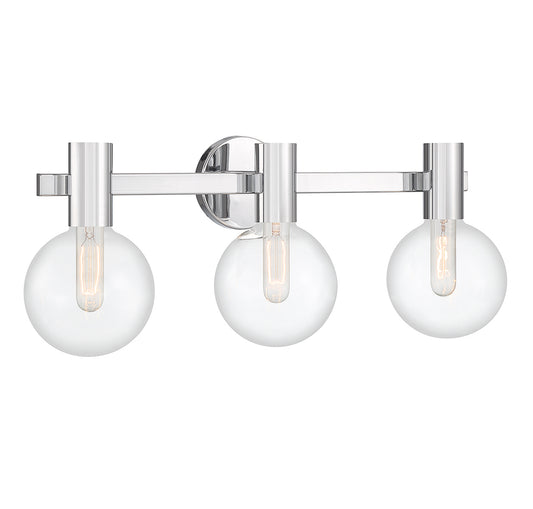 Wright 3-Light Bathroom Vanity Light