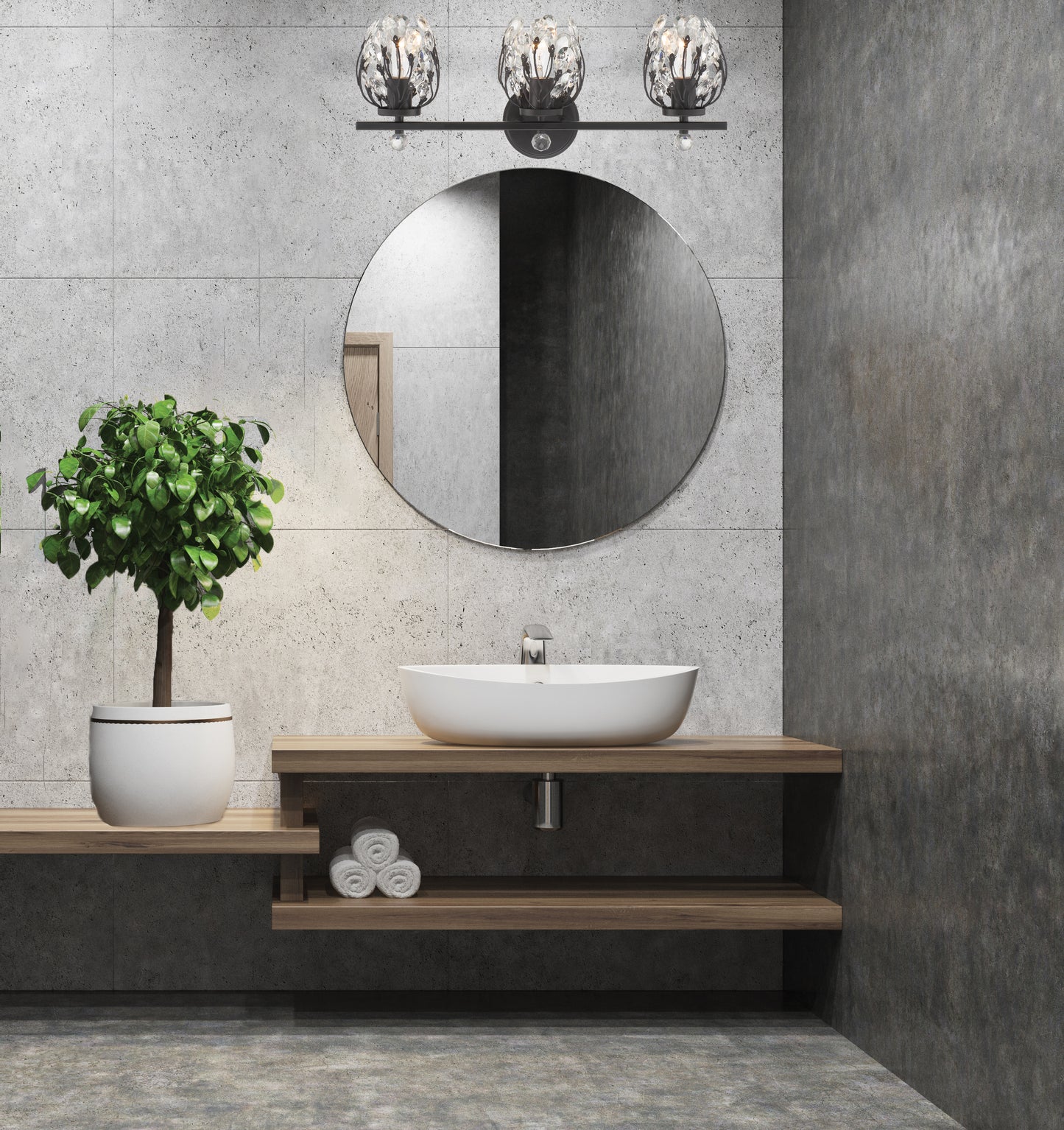 Moreno 3-Light Bathroom Vanity Light
