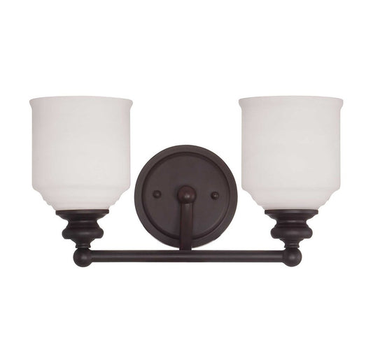 Savoy House Melrose 2-Light Bath Vanity English Bronze