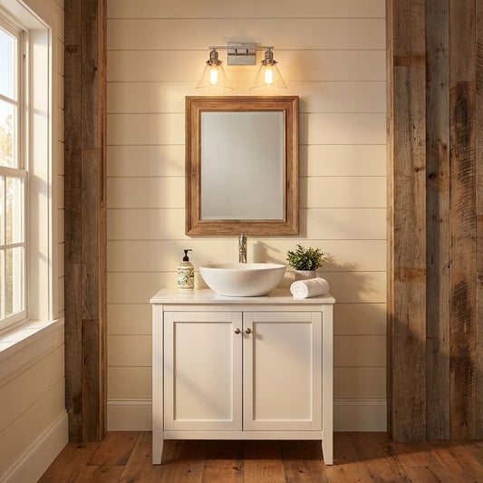 Drake 2-Light Bathroom Vanity Light