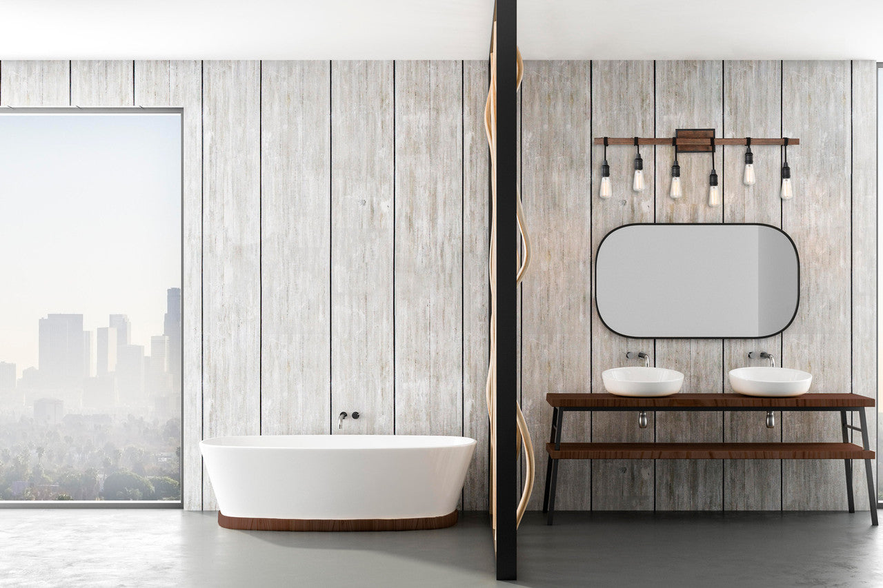 Burgess 6-Light Bath Vanity, Savoy House 8-993-6-41