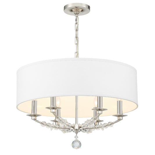 Crystorama Mirage Chandelier Polished Nickel