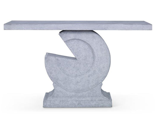 Maitland-Smith Section Console Table Artic Grey