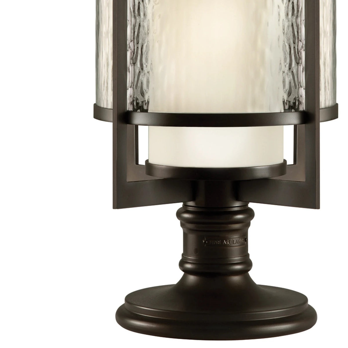Singapore Moderne Outdoor 24" Pier/Post Mount