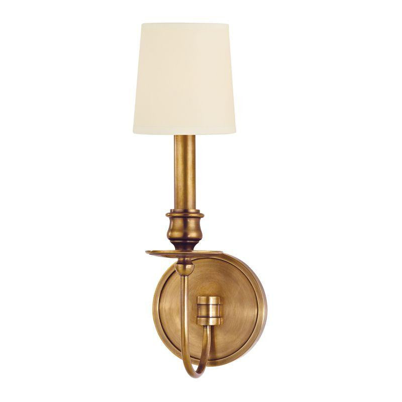 Hudson Valley Cohasset Wall Sconce Antique Brass