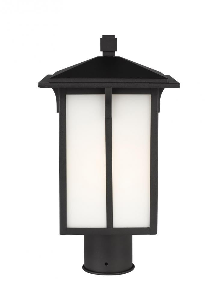 Generation Lighting Tomek One Light Outdoor Post Lantern Black