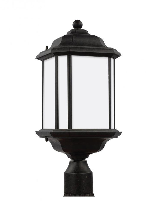 Generation Lighting Kent One Light Outdoor Post Lantern Oxford Bronze
