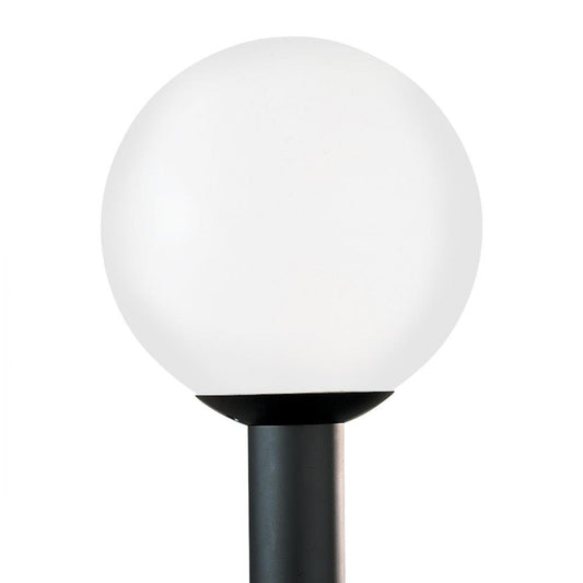 Generation Lighting One Light Outdoor Post Lantern White Plastic