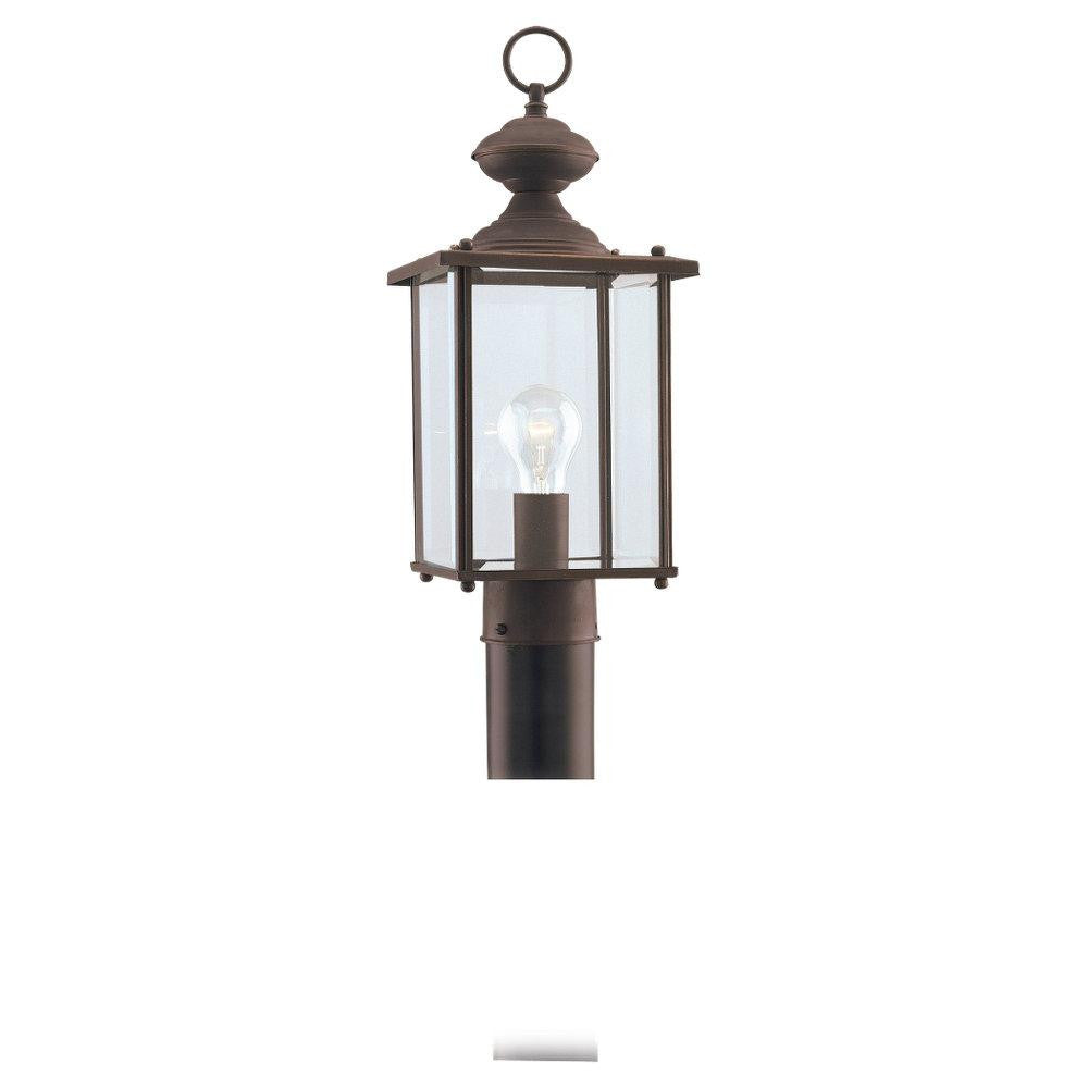 Generation Lighting Jamestowne One Light Outdoor Post Lantern Antique Bronze