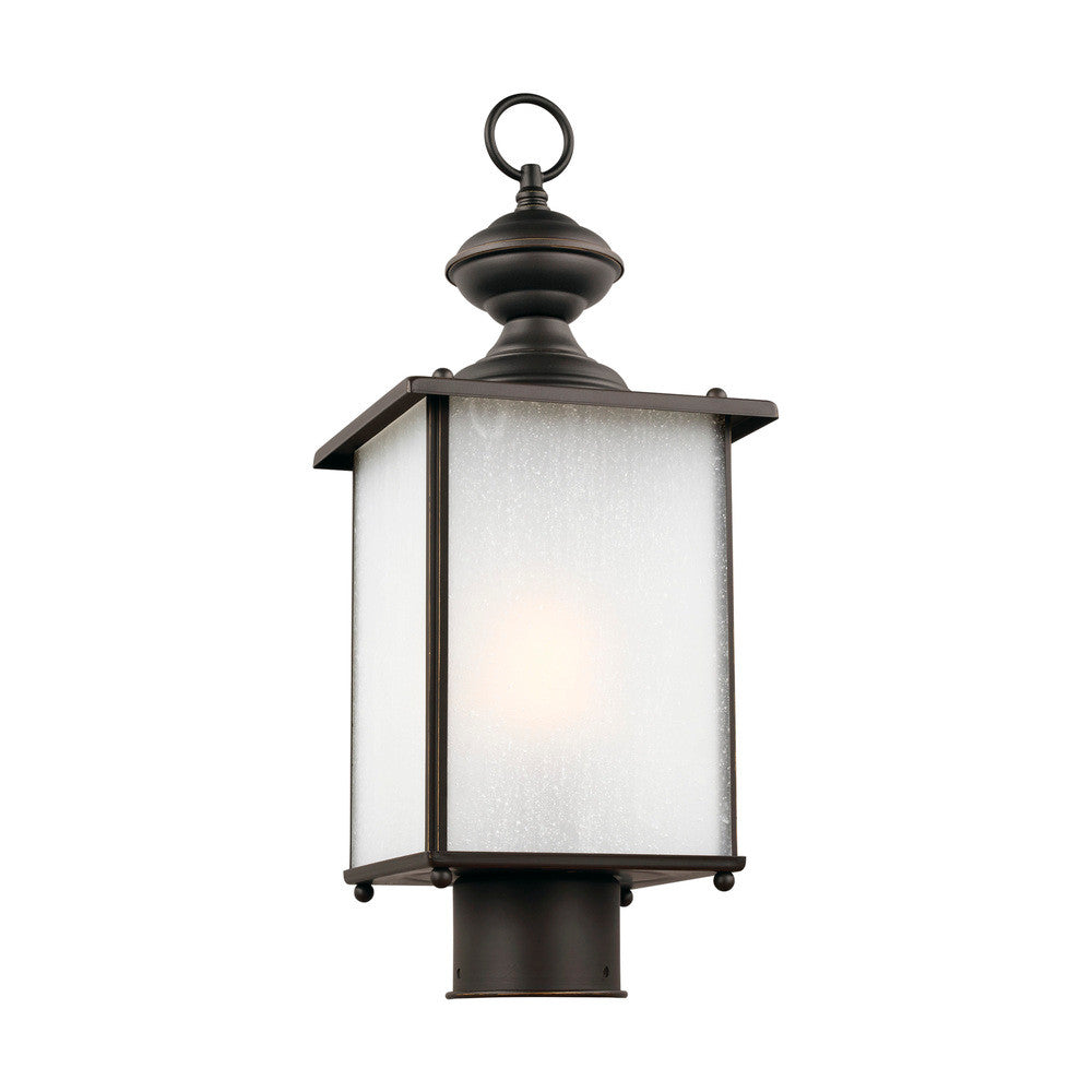 Generation Lighting Jamestowne One Light Outdoor Post Lantern Antique Bronze