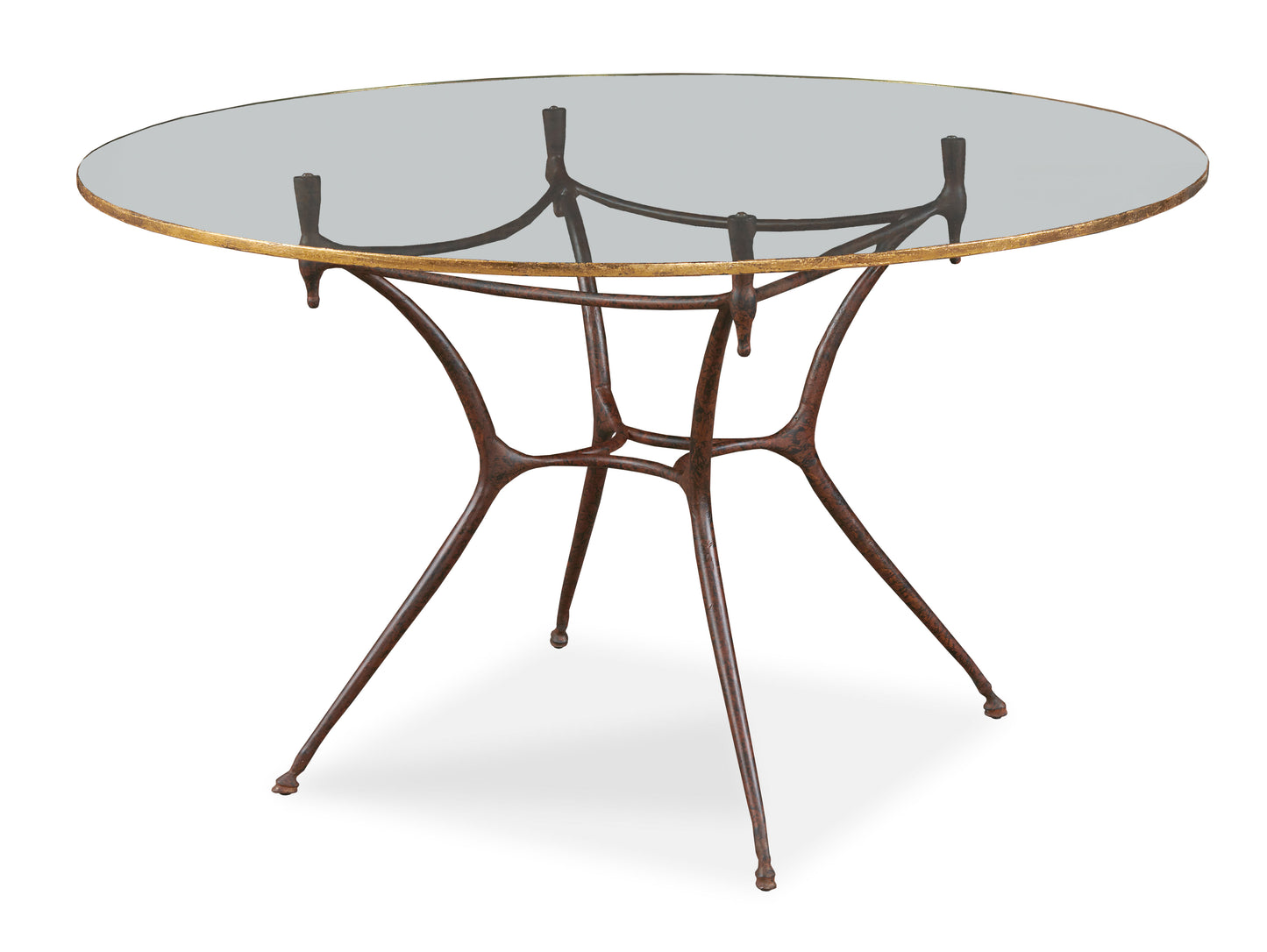 Maitland-Smith 1940S French Center Table in Gold