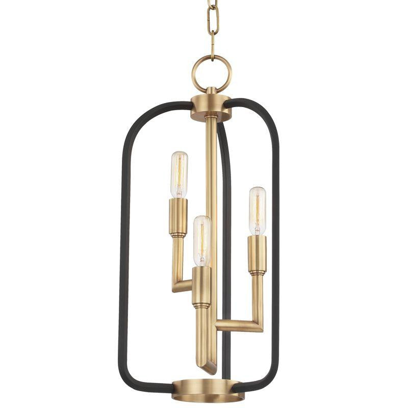 Hudson Valley Angler Chandelier Aged Brass