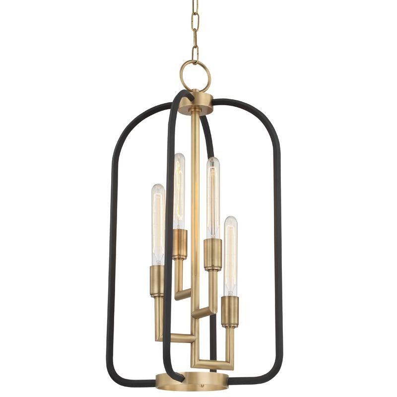 Hudson Valley Angler Chandelier Antique Brass