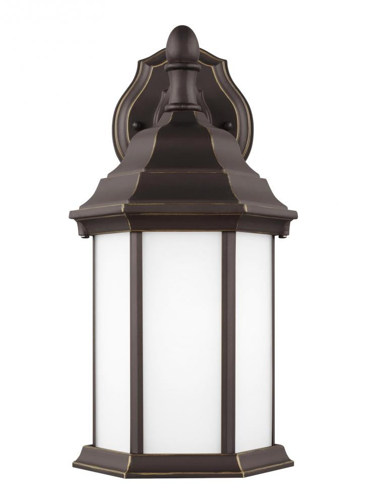Generation Lighting Sevier Small One Light Downlight Outdoor Wall La Antique Bronze