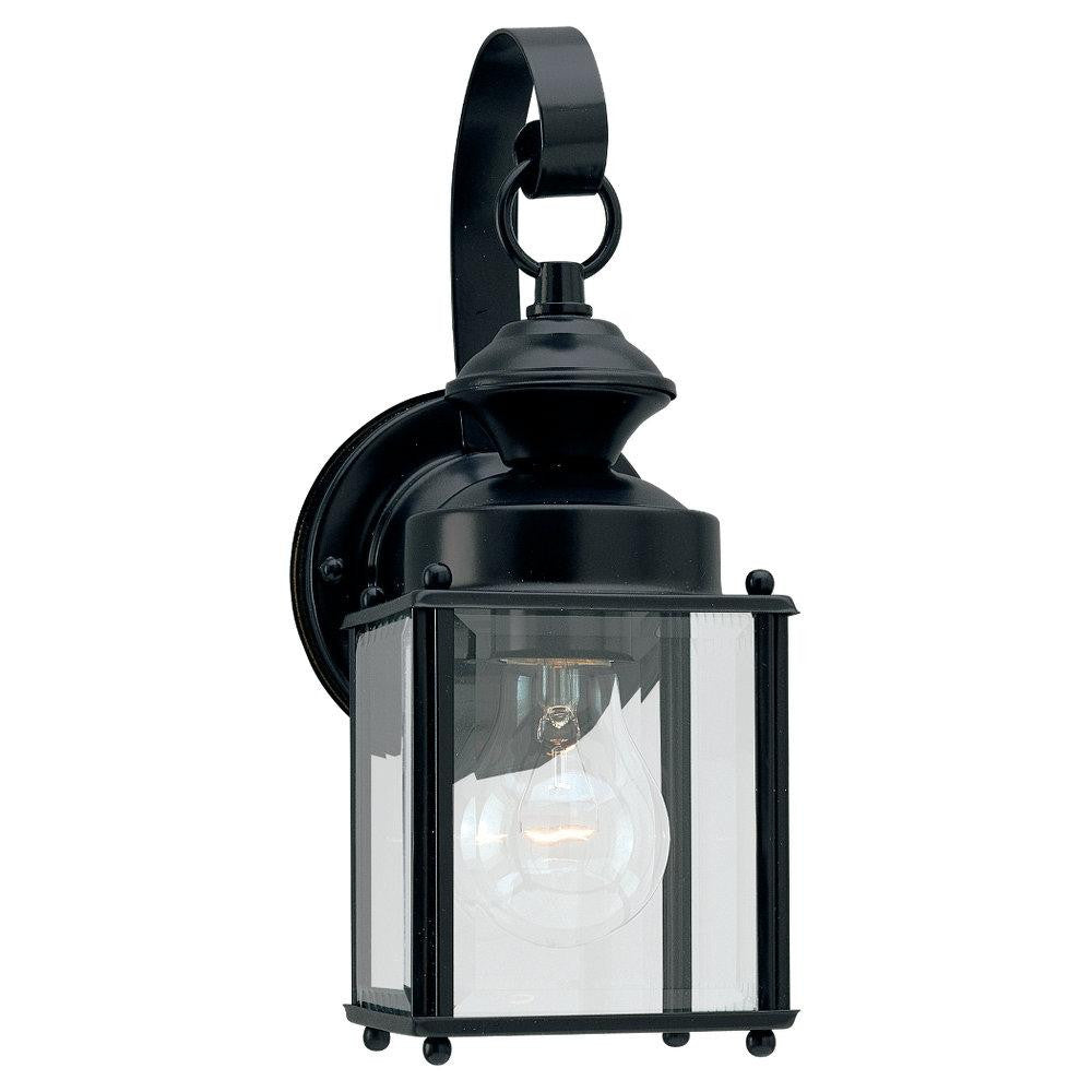 Generation Lighting Jamestowne One Light Outdoor Wall Lantern Black