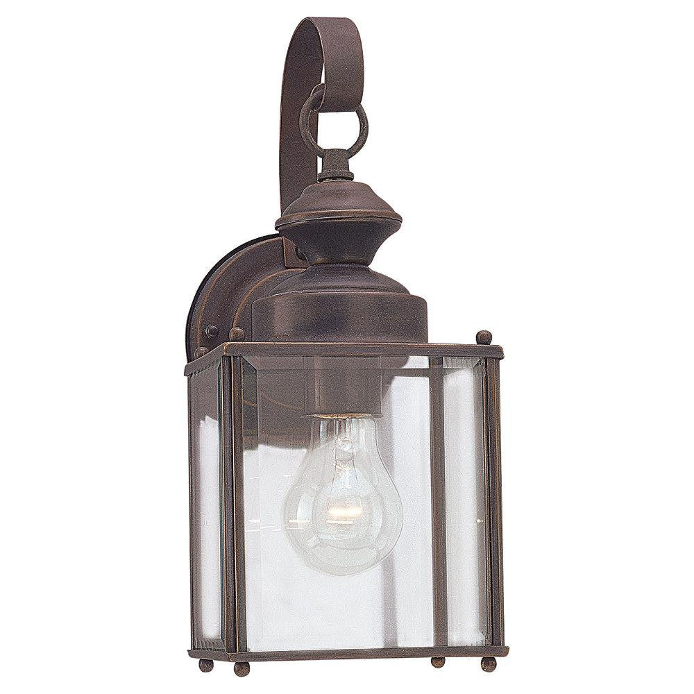 Generation Lighting Jamestowne One Light Outdoor Wall Lantern Antique Bronze