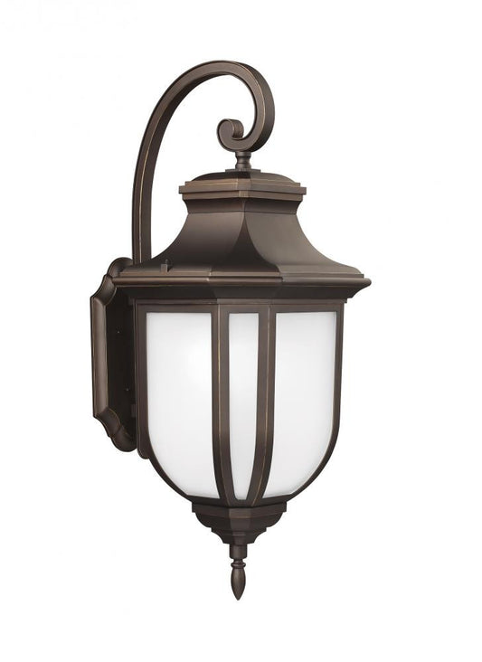 Generation Lighting Childress Medium One Light Outdoor Wall Lantern Antique Bronze